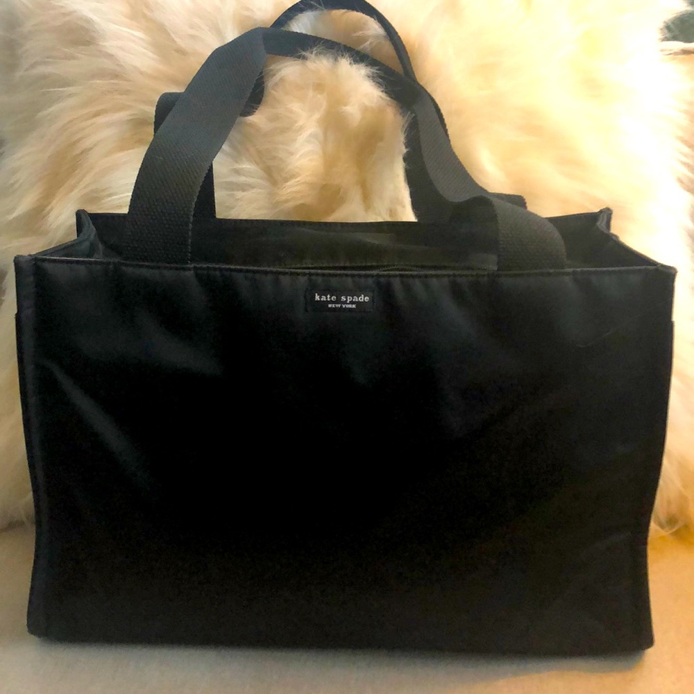 Black Nylon Kate Spade Tote